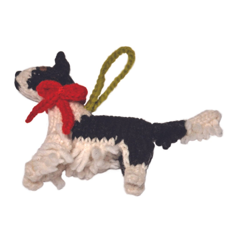 Chilly Dog Border Collie Wool Ornament