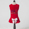 Hello Doggie Born in the USA Dog Cotton Crystal Dress
