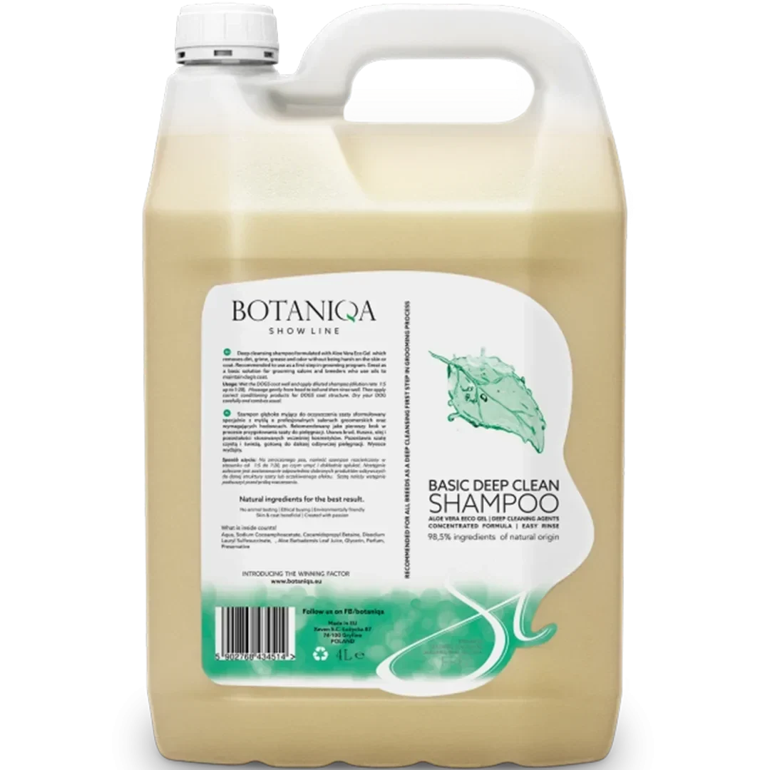 Botaniqa Dog Basic Deep Clean Shampoo Gallon