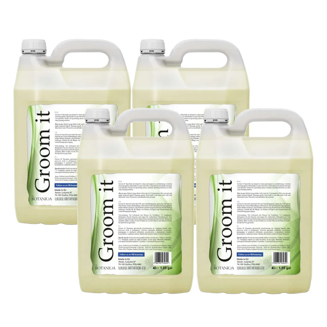 Botaniqa Groom It Gallon Set of 4