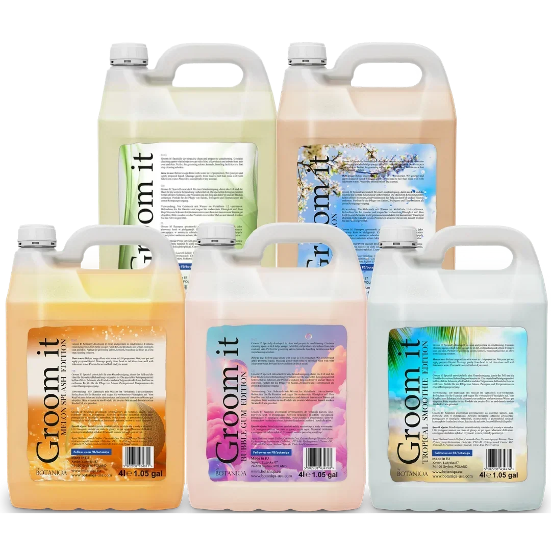 Botaniqa Groom It Set of 5 Gallons