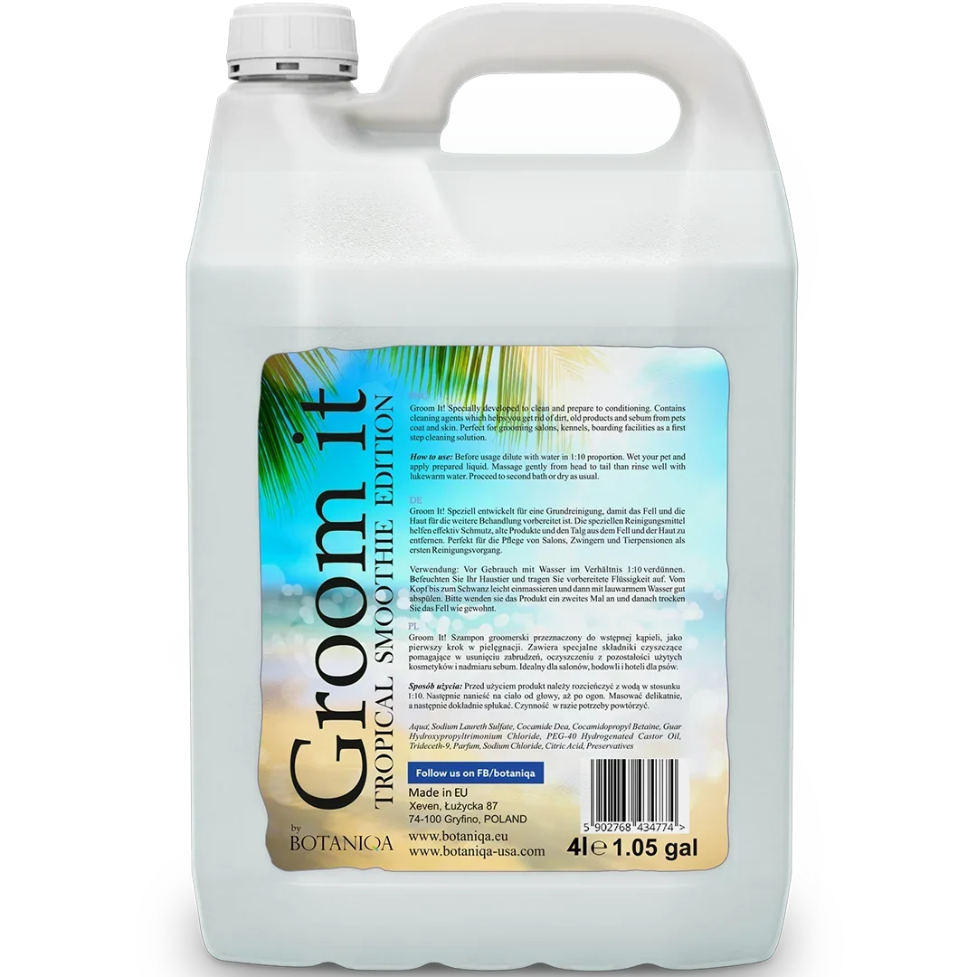 Botaniqa Groom It Tropical Smoothie Edition Gallon