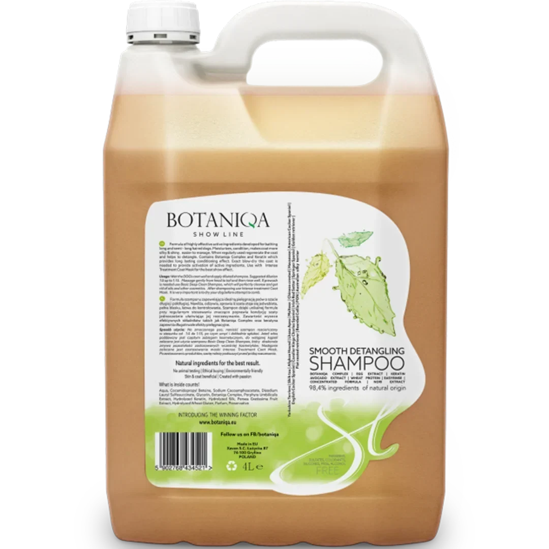 Botaniqa Dog Smooth Detangling Shampoo Gallon