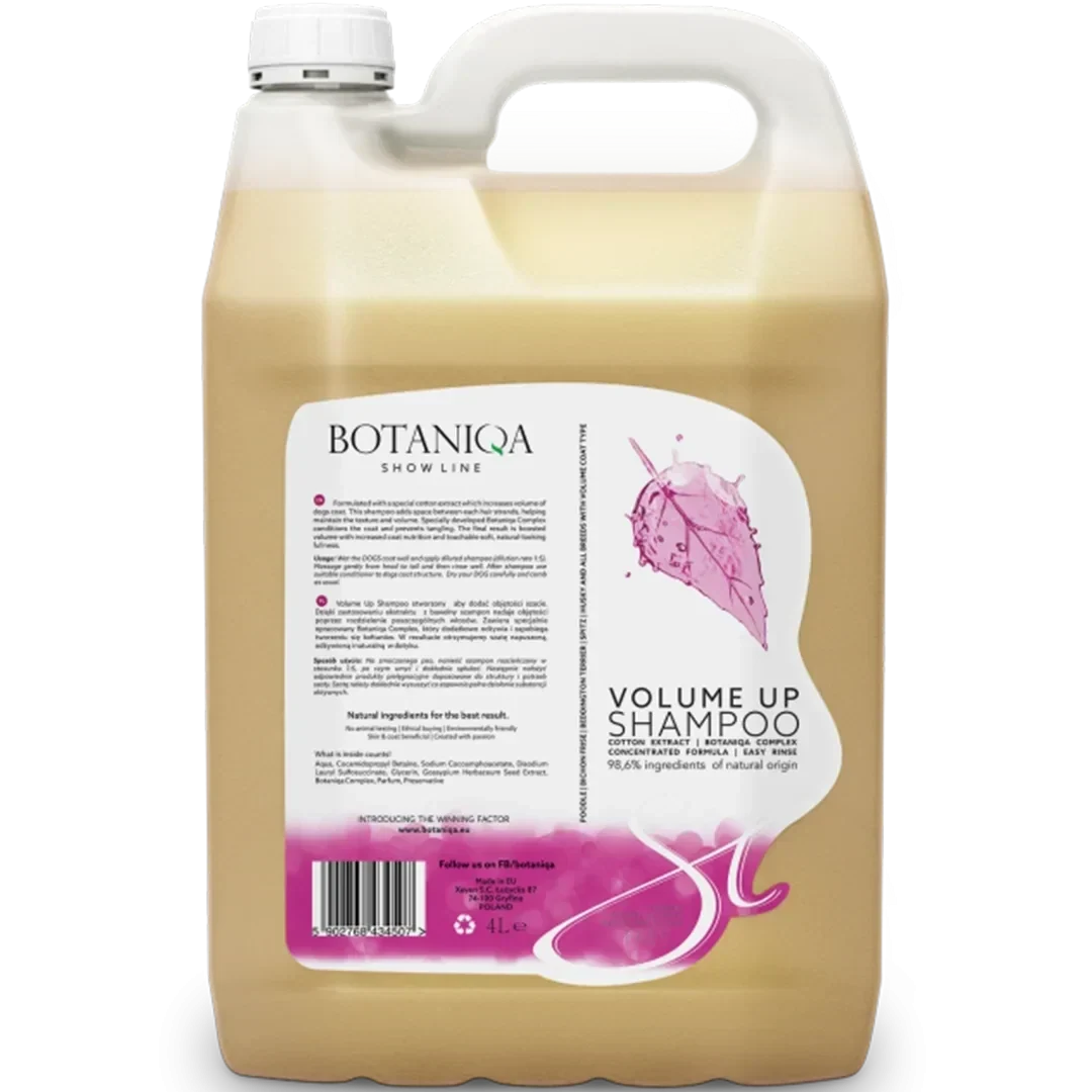 Botaniqa Dog Volume Up Shampoo Gallon