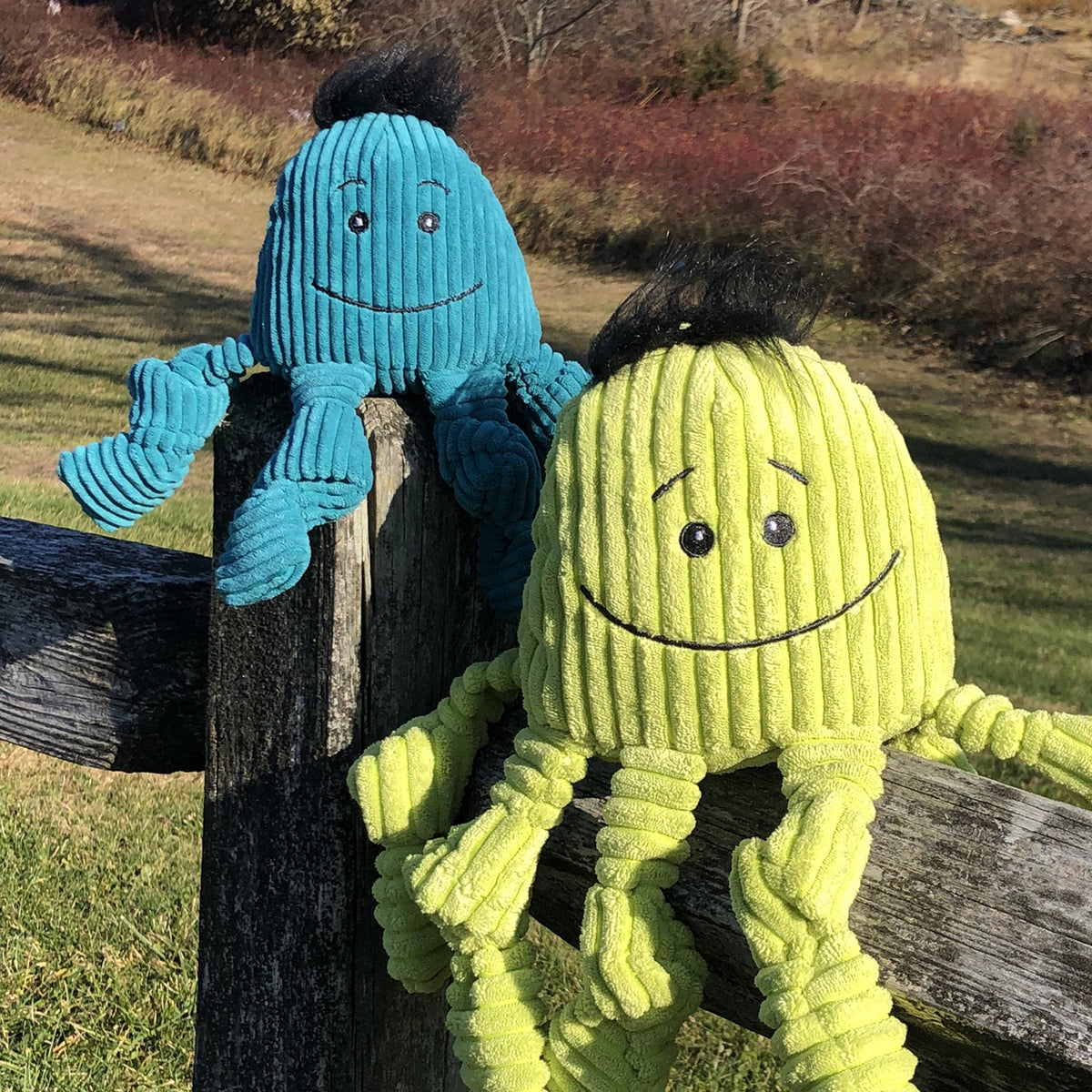Octavie Octopus Knottie Plush Dog Toy