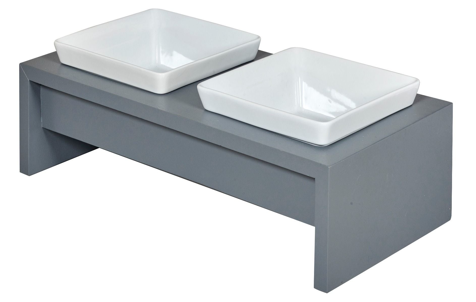 Moderno Double Wood Feeder