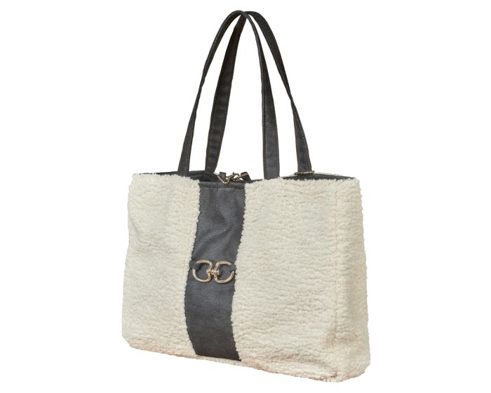 Bowsers Carry-All Pet Travel Bag - Secure, Plush Comfort for Travel