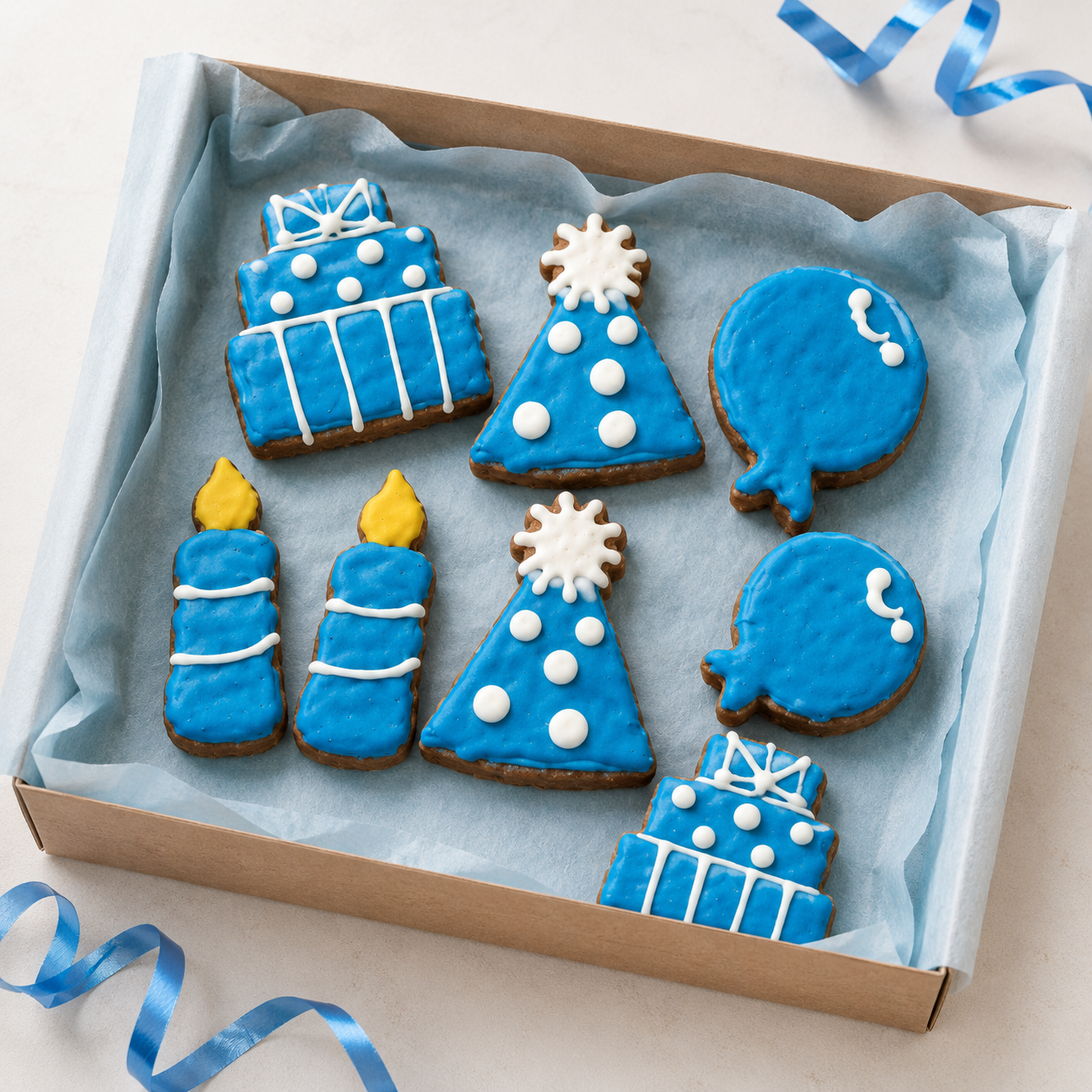 PAWsitively Organic Birthday Boy Dog Cookies