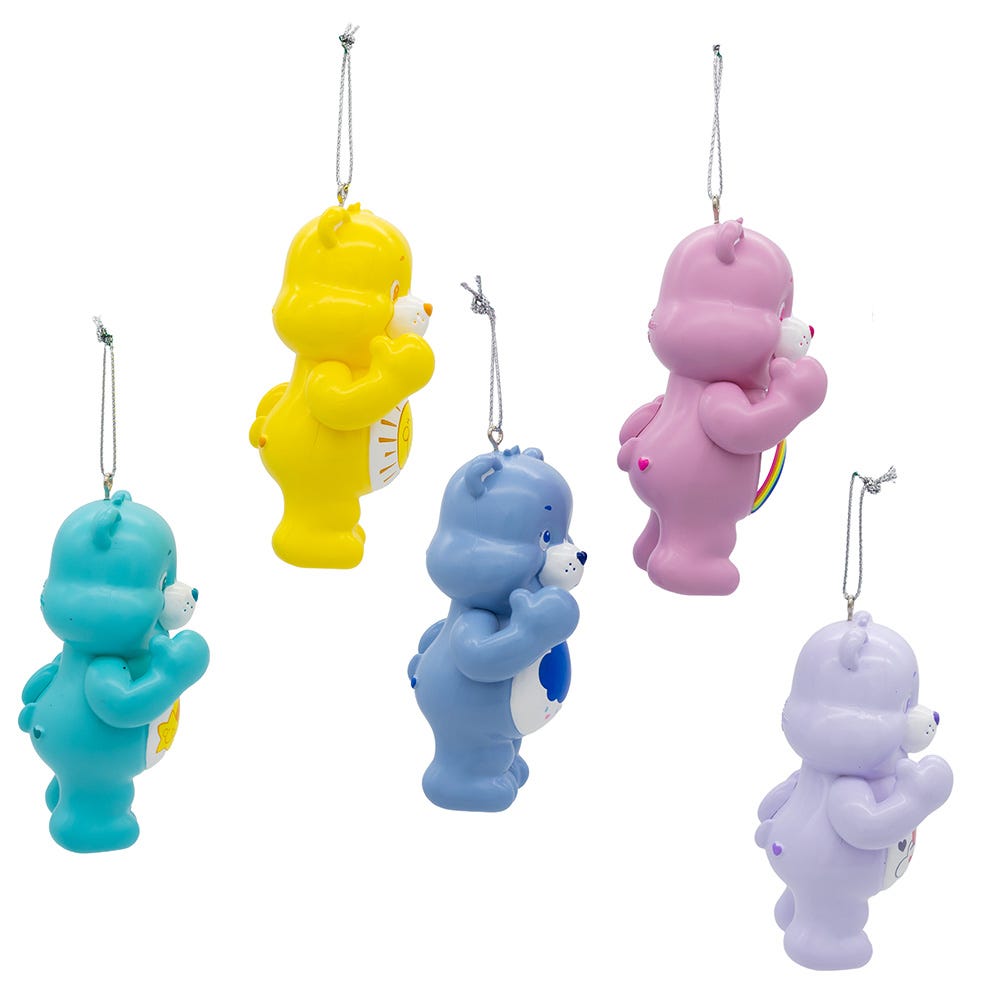 Kurt Adler 3.5" Care Bears Ornament Set, 5-Piece Set