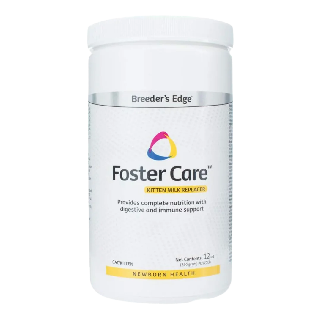 Foster Care Feline Powdered Milk Replacer 12oz by Breeder's Edge
