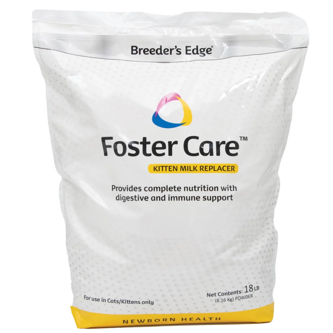 Foster Care Feline Powdered Milk Replacer 18lb by Breeder's Edge