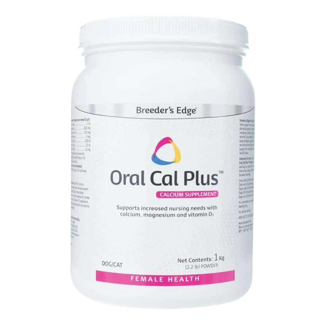 Oral Cal Plus Powder 1kg by Breeder's Edge