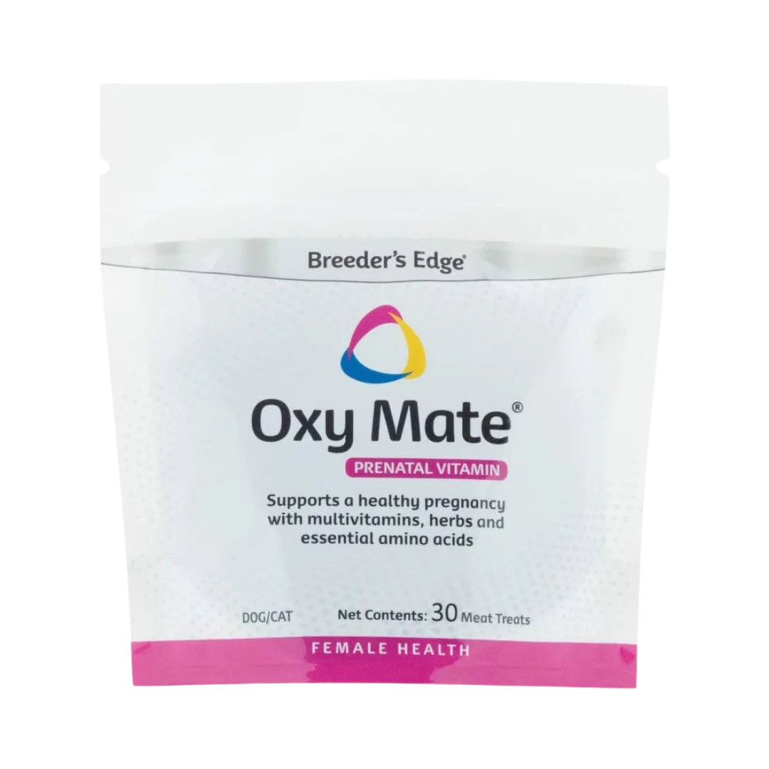 Oxy Mate Prenatal Meat Treats 30ct by Breeders Edge