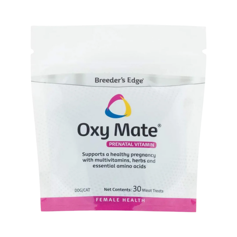 Oxy Mate Prenatal Meat Treats 30ct by Breeders Edge