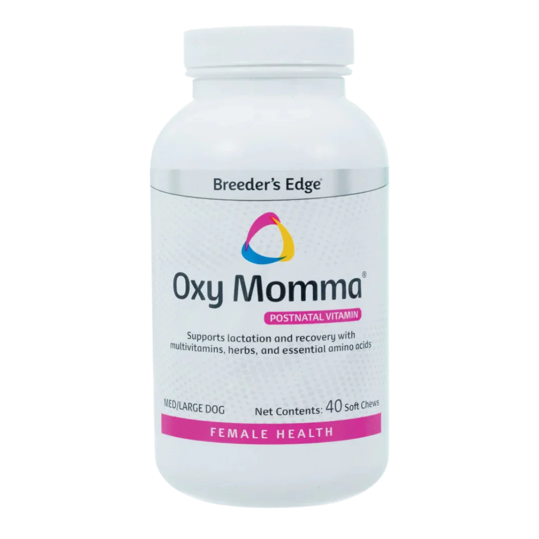 Oxy Momma Soft Chews 40ct Medium & Large Dog by Breeders Edge
