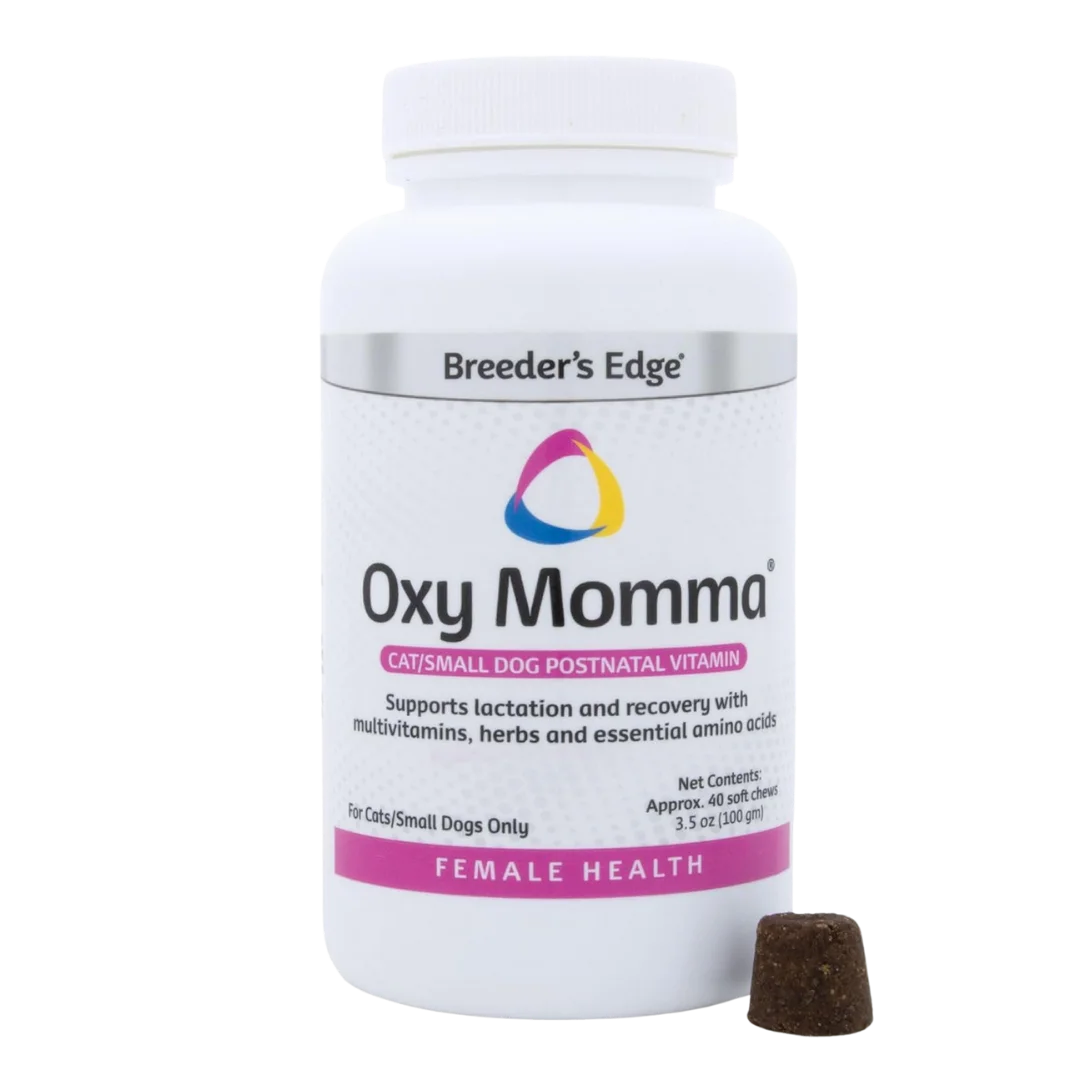 Oxy Momma Soft Chews 40ct Small Dog & Cat by Breeder's Edge