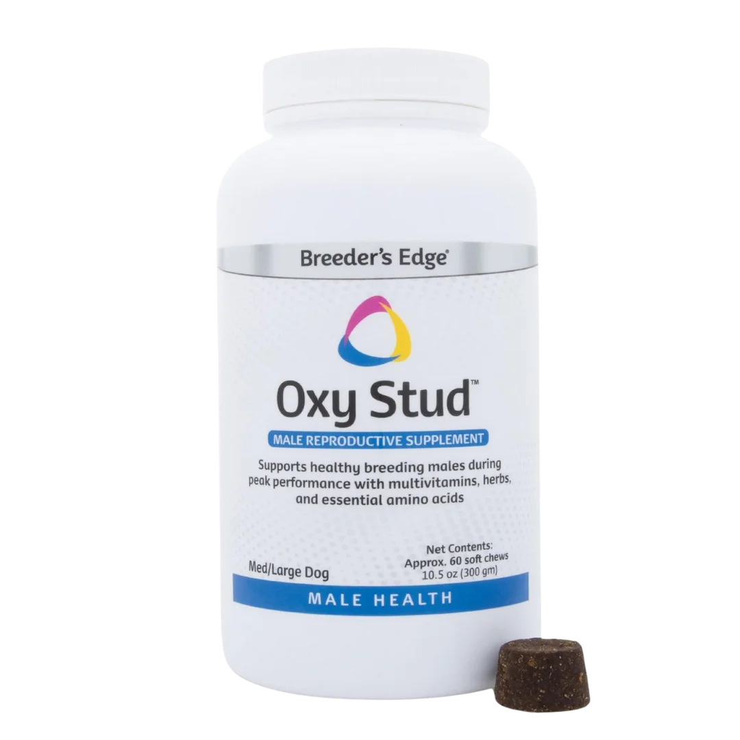 Oxy Stud Soft Chews 60ct Medium & Large Dog by Breeder's Edge