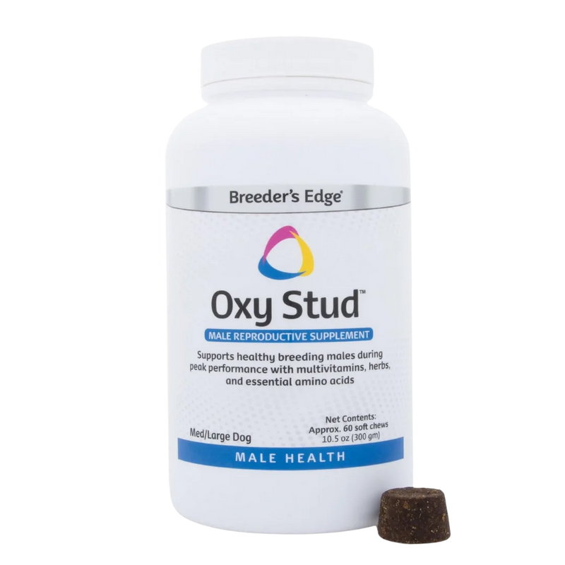 Oxy Stud Soft Chews 60ct Medium & Large Dog by Breeders Edge
