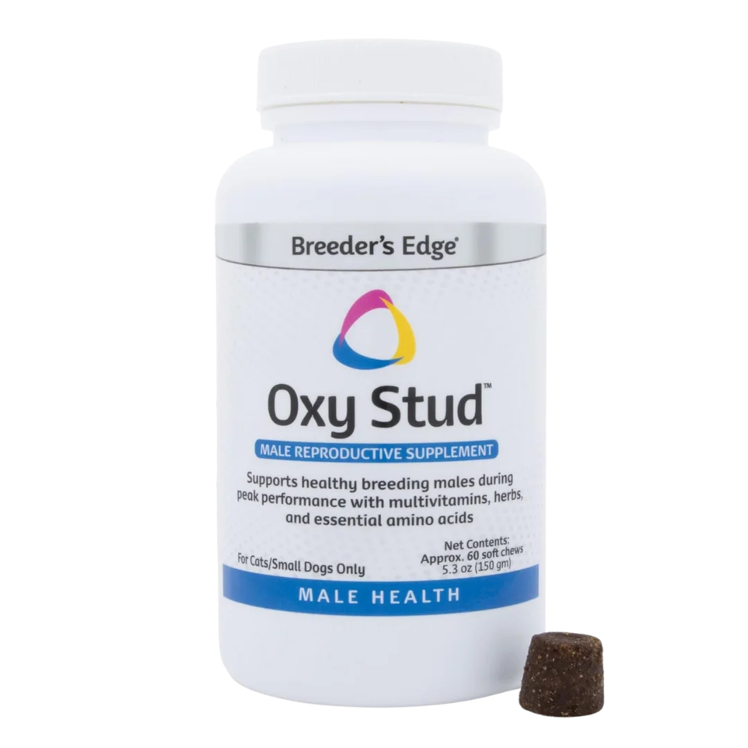 Oxy Stud Soft Chews 60ct Small Dog & Cat by Breeder's Edge