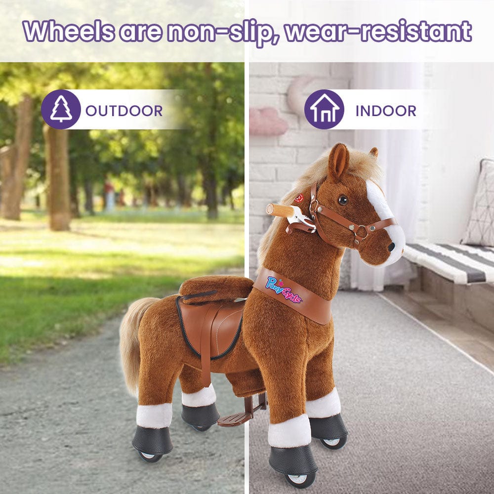 Model U Ride-On Pony Age 3-4 Brown