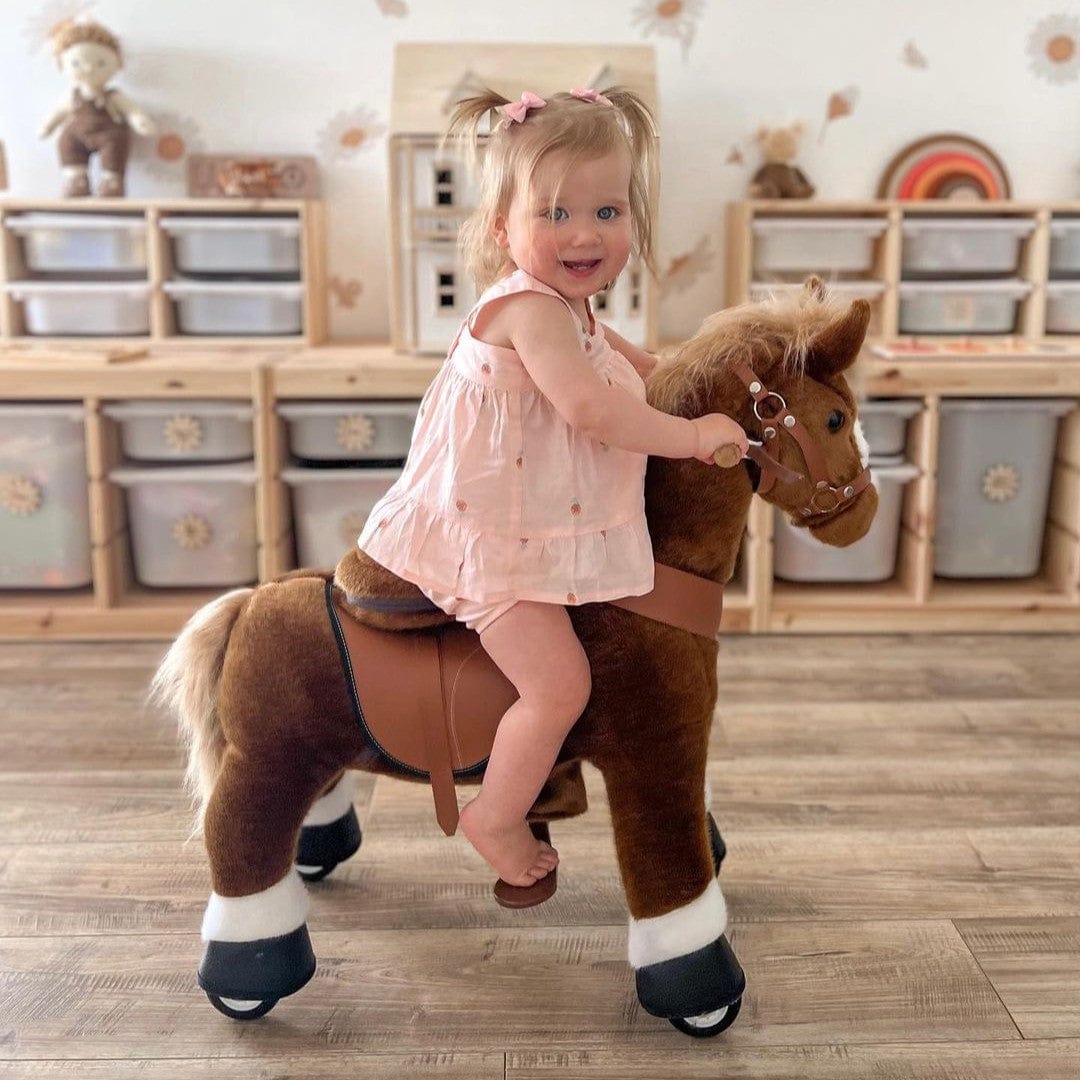 Model U Ride-On Pony Age 3-4 Brown
