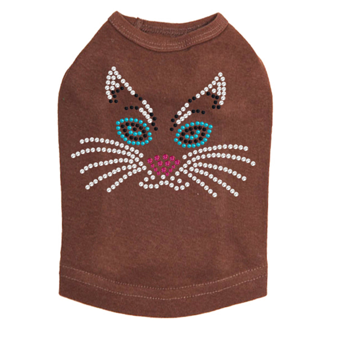 Cat Face - Dog Tank