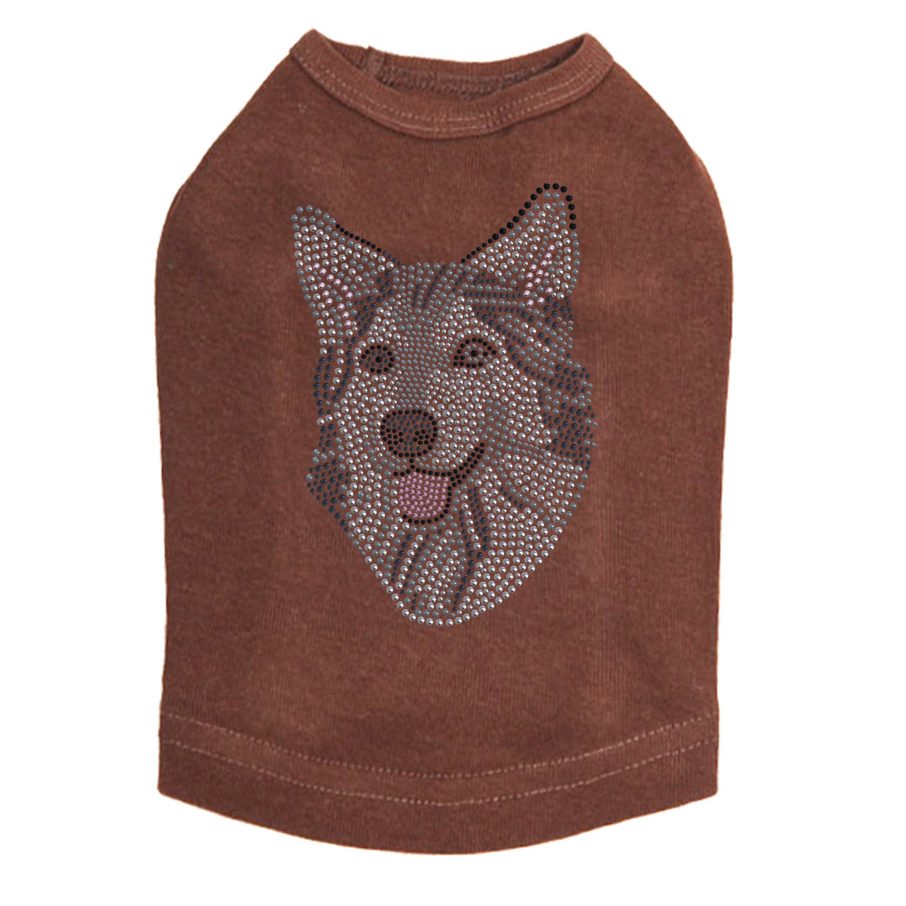 Husky/Tamaskan Face - Dog Tank