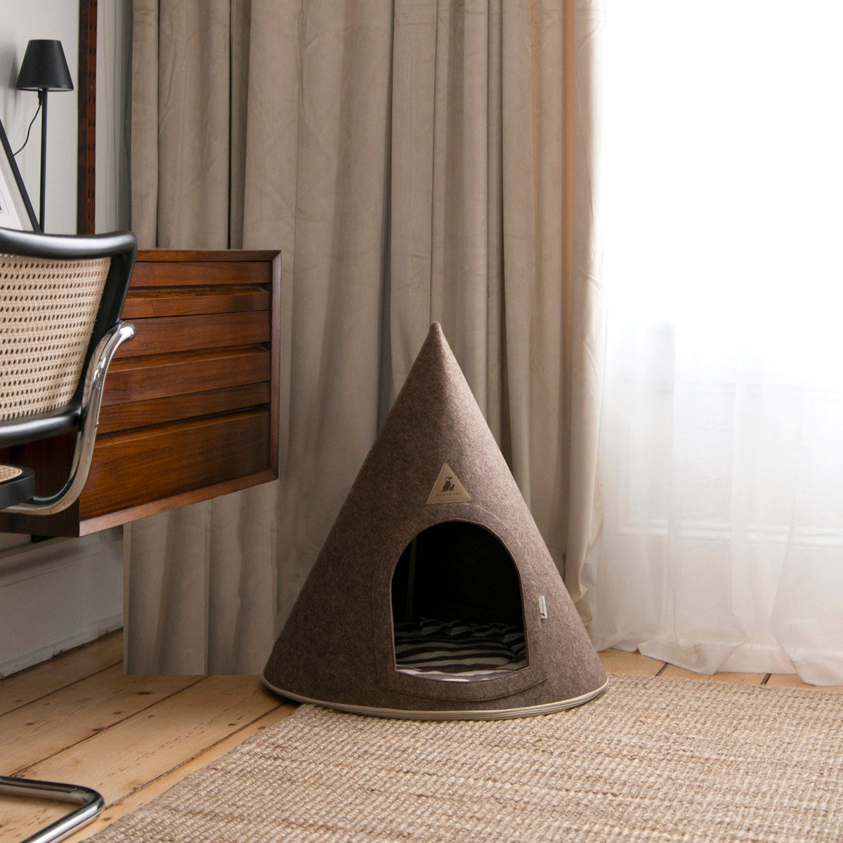 Nooee Pet Cave Lucy (M) - Cream