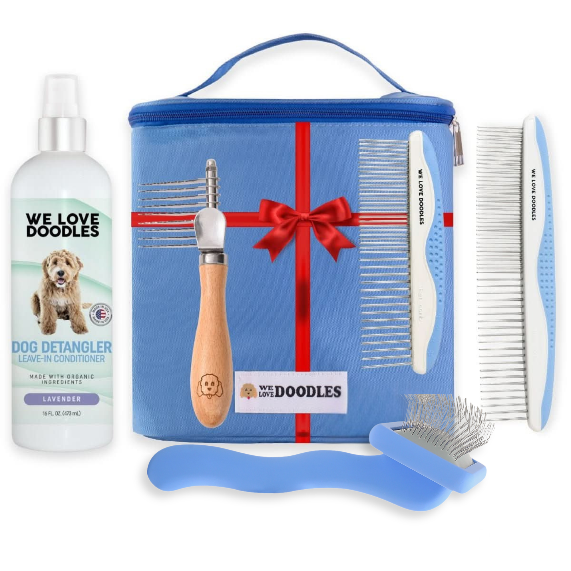 No Tangles Grooming Pack + Organizer Bag