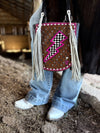 Pink Electric Rodeo Fringe Tote