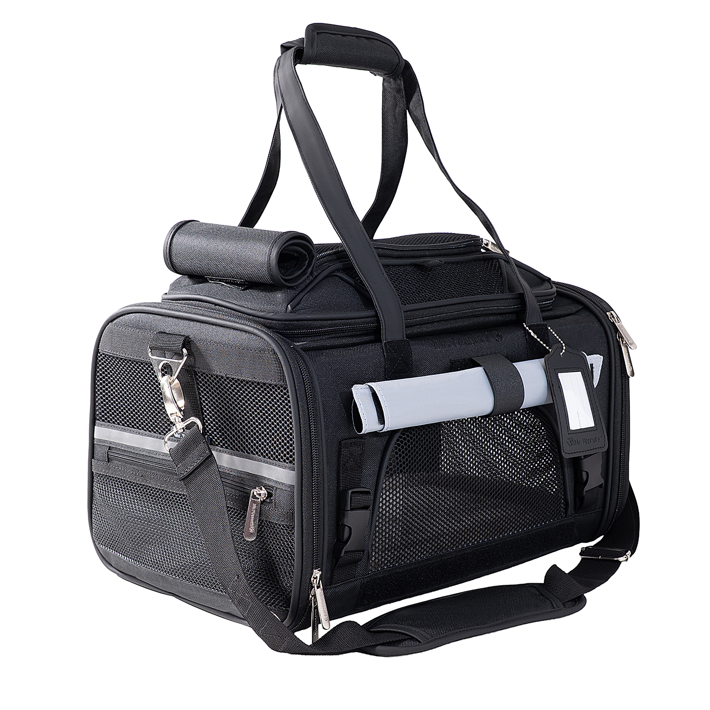 Mr. Peanuts Gold Series Standard Size Airline Compliant Expandable Pet Carrier