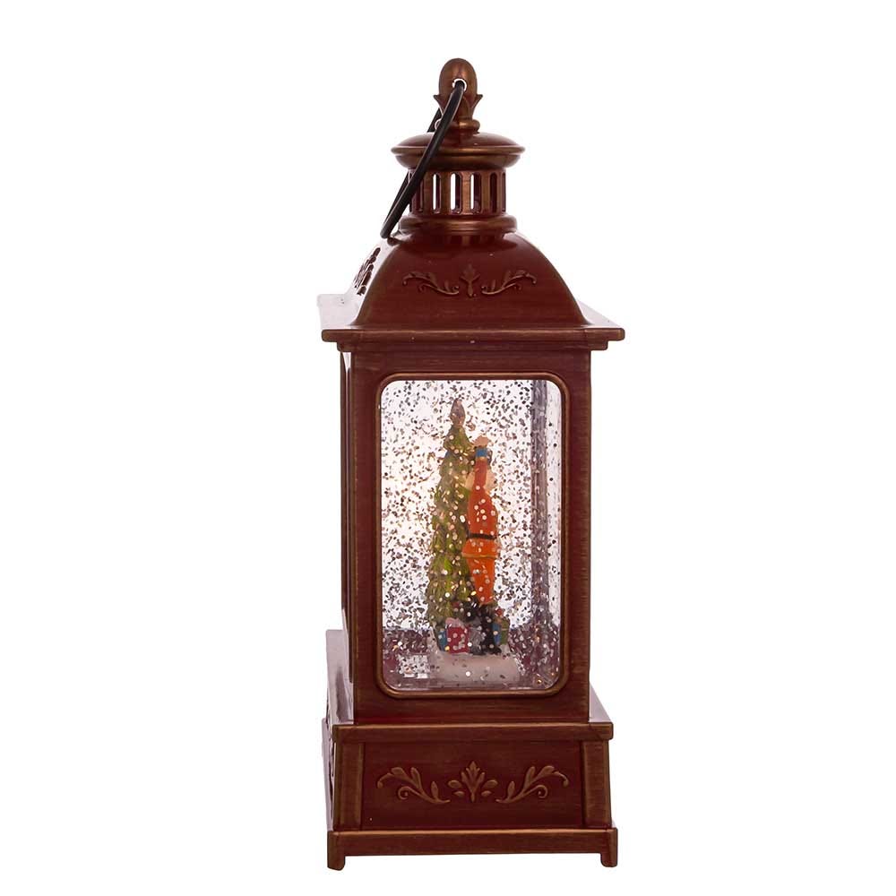Kurt Adler 8-Inch Battery-Operated Lit Nutcracker Swirl Water Lantern