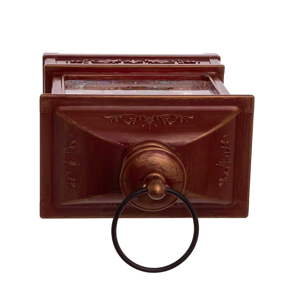 Kurt Adler 8-Inch Battery-Operated Lit Nutcracker Swirl Water Lantern