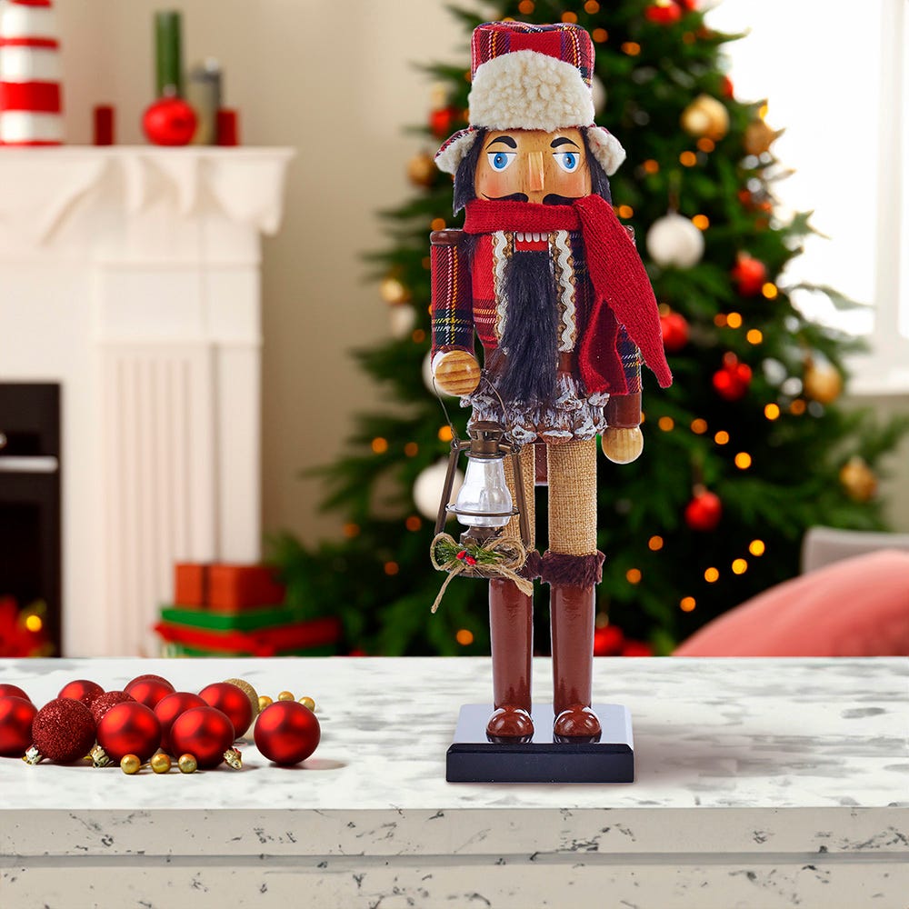 Kurt Adler 15-Inch Wooden Woodsman Nutcracker
