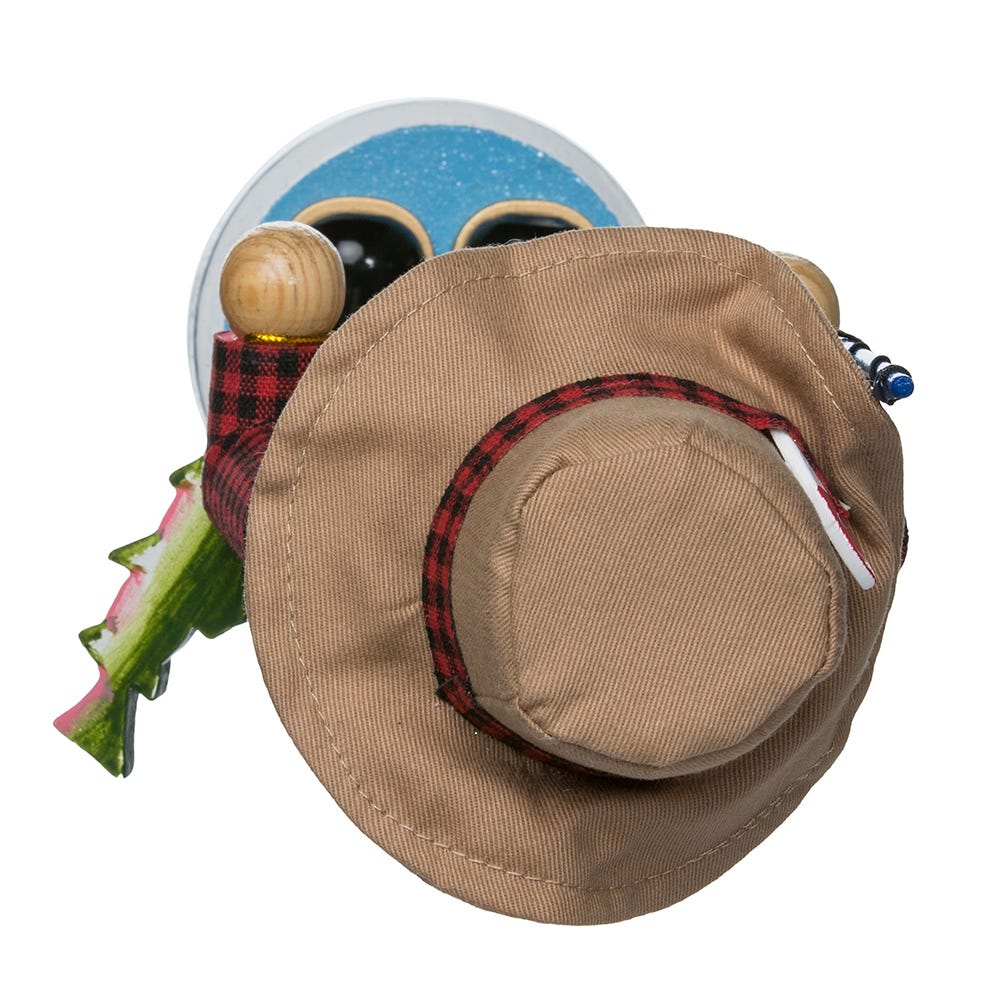 Kurt Adler 15-Inch Wooden Fisherman Nutcracker