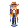 Kurt Adler 15-Inch Wooden Fisherman Nutcracker
