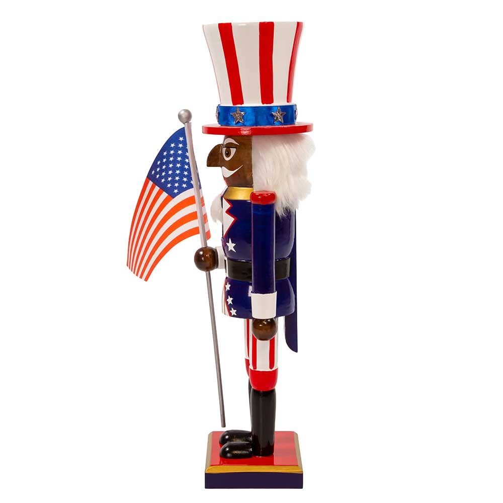 Kurt Adler 15-Inch Patriotic African American Nutcracker