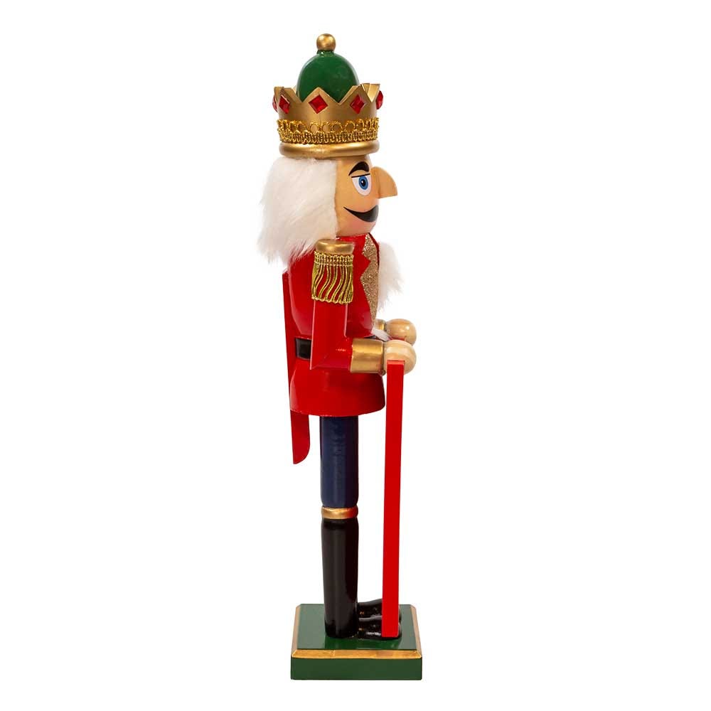 Kurt Adler 15-Inch Nutcracker King Holding Picture Frame