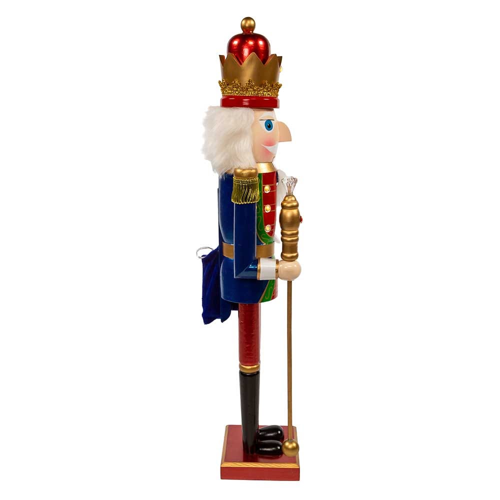 Kurt Adler 24-Inch Battery Operated Lighted King Nutcracker