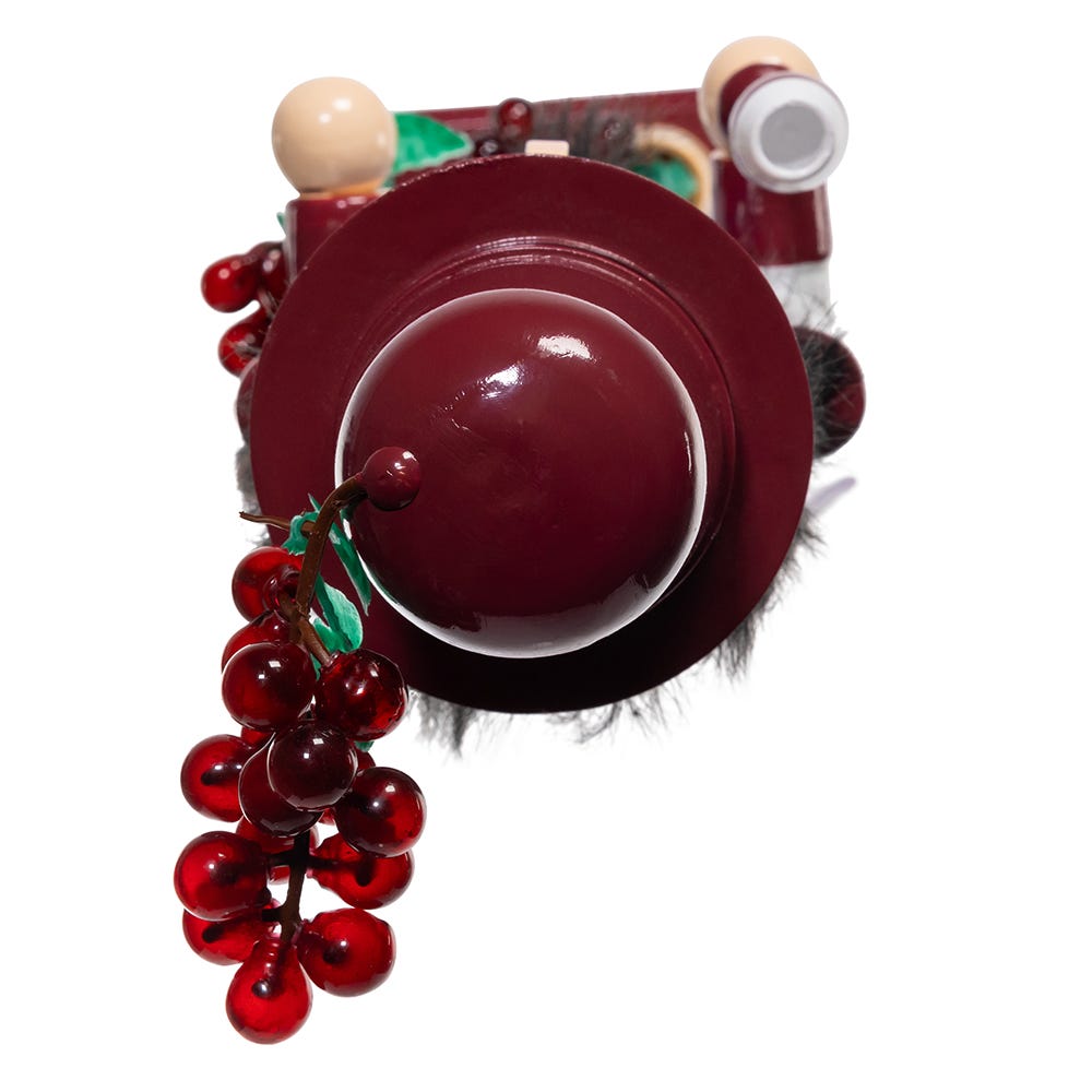 Kurt Adler 15-Inch Wooden Wine Nutcracker