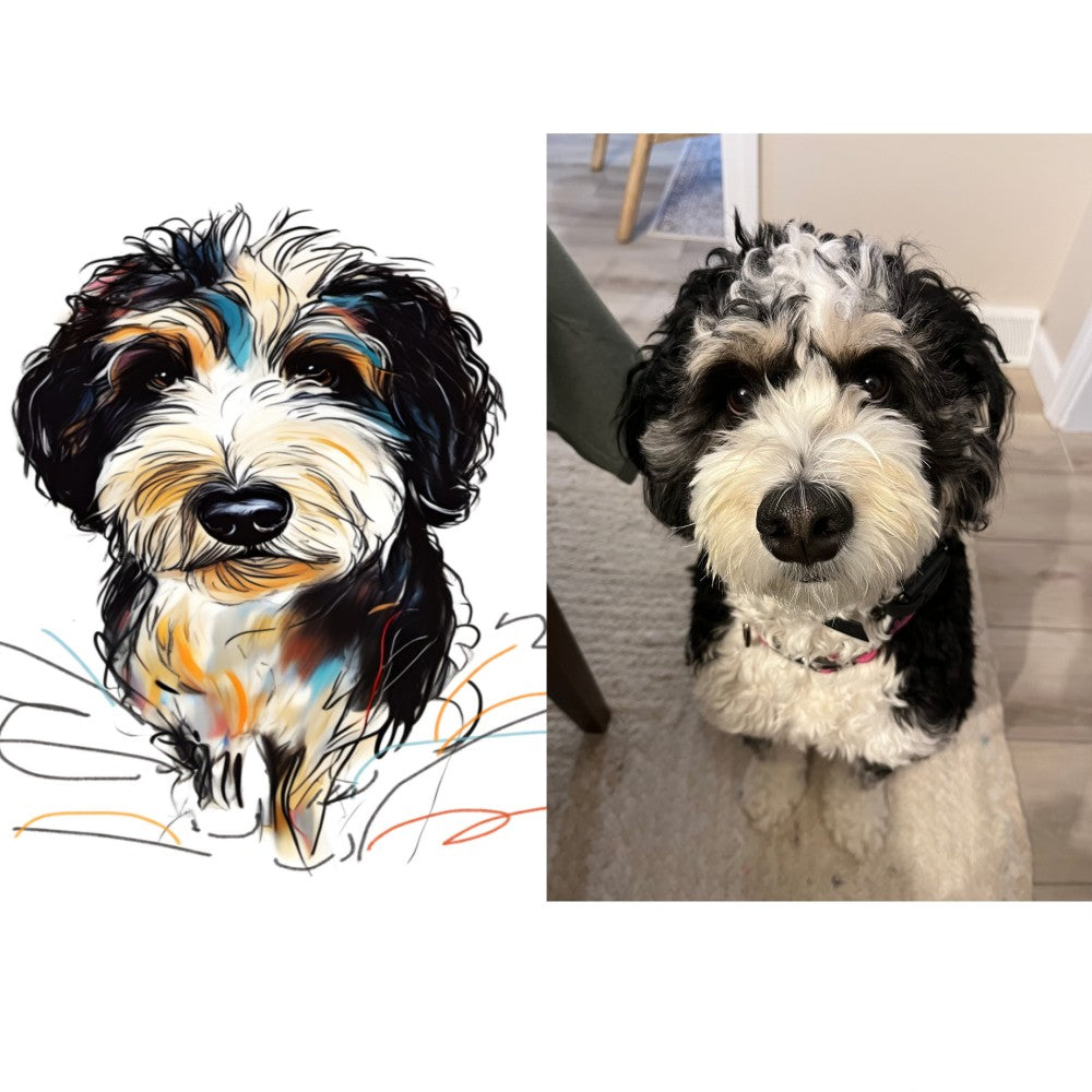 PetLines Texture Portrait