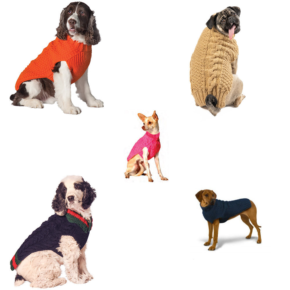 Chilly Dog Toy Breed XXS Wool Dog Sweaters