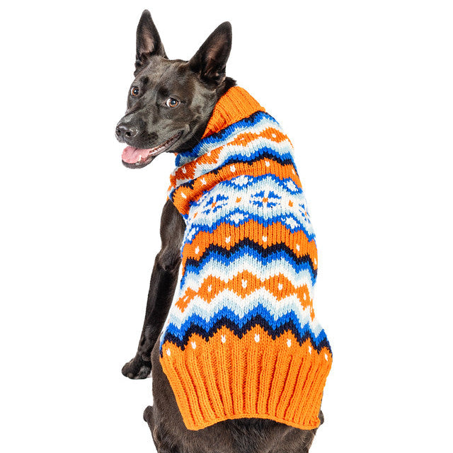 Chilly Dog Campfire Wool Dog Sweater