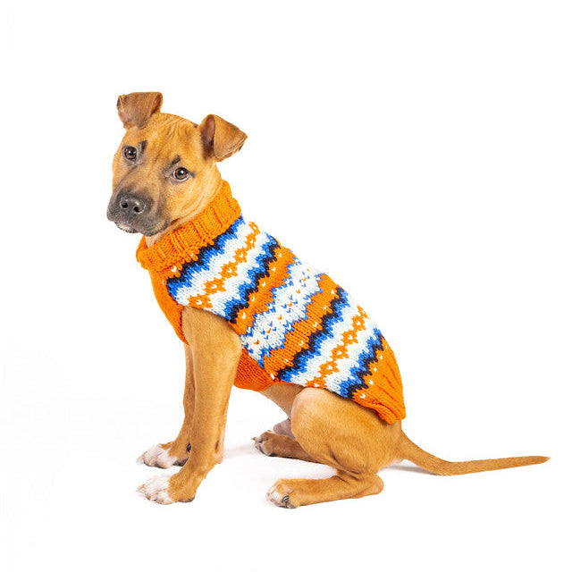 Chilly Dog Campfire Wool Dog Sweater