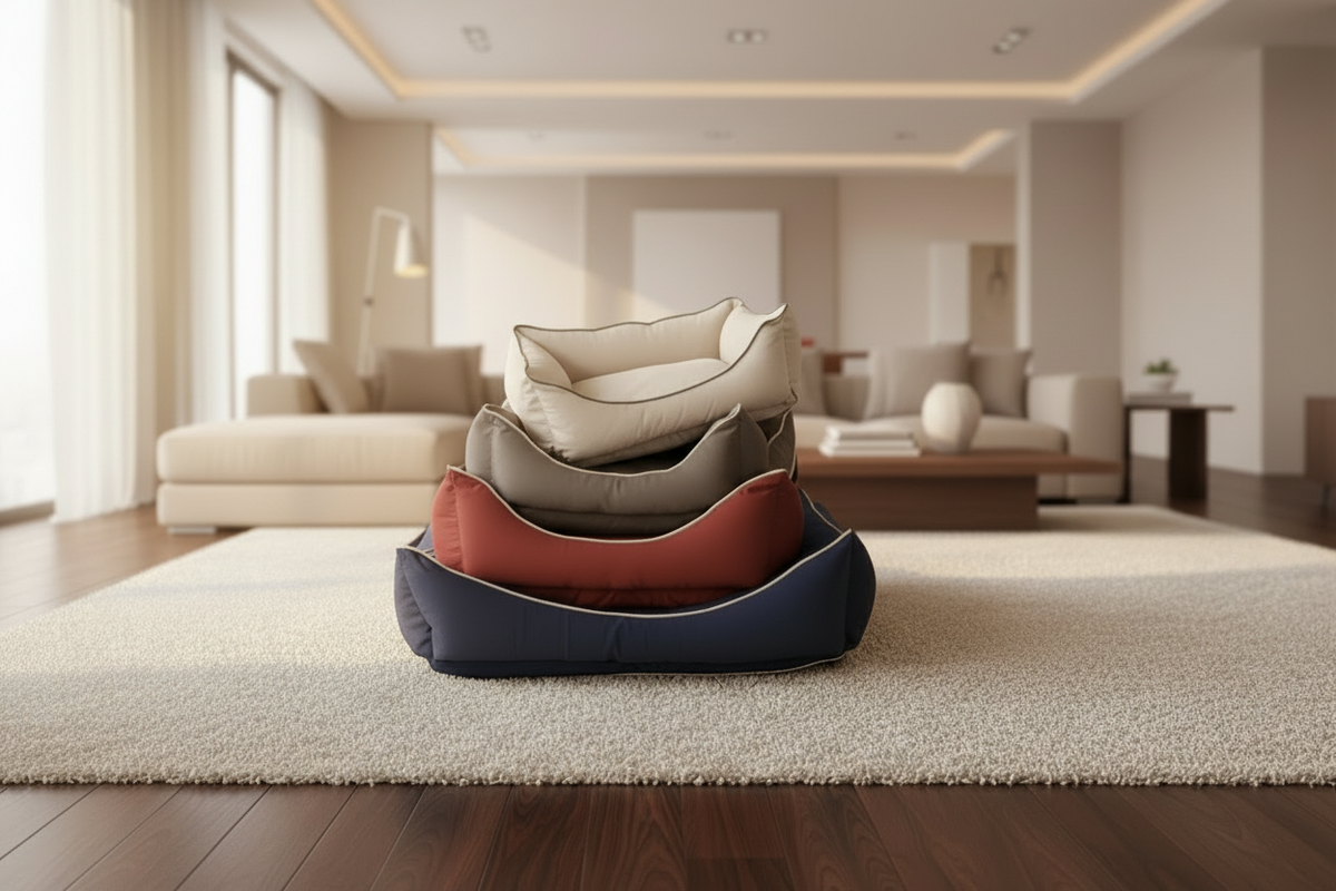 Canvas Kuddle Lounge Comfort Dog Bed