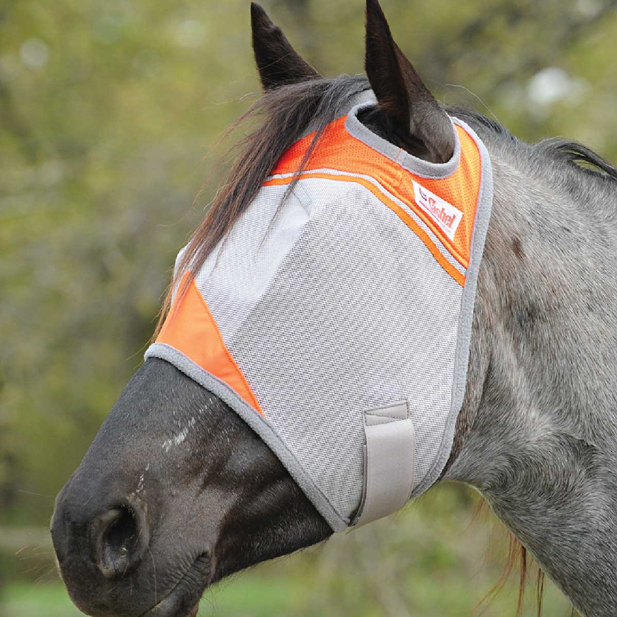 Cashel – Crusader Fly Mask for Horses with Forelock Hole and UV Sun Block