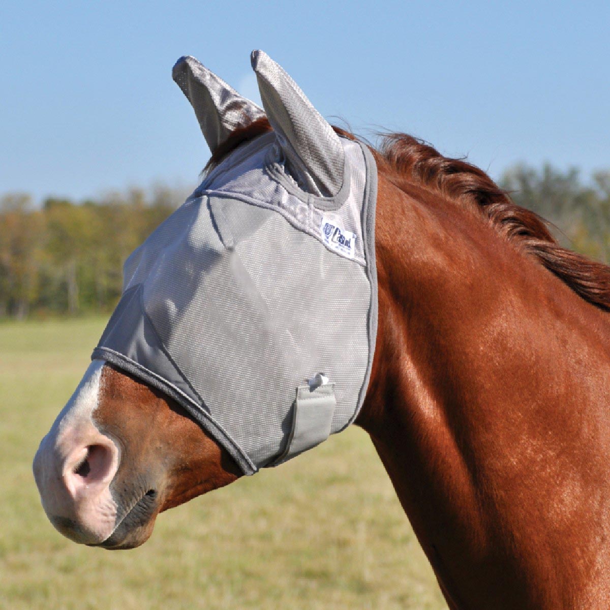 Cashel – Crusader Fly Mask with Ears for Horses, Durable Micromesh UV Protection