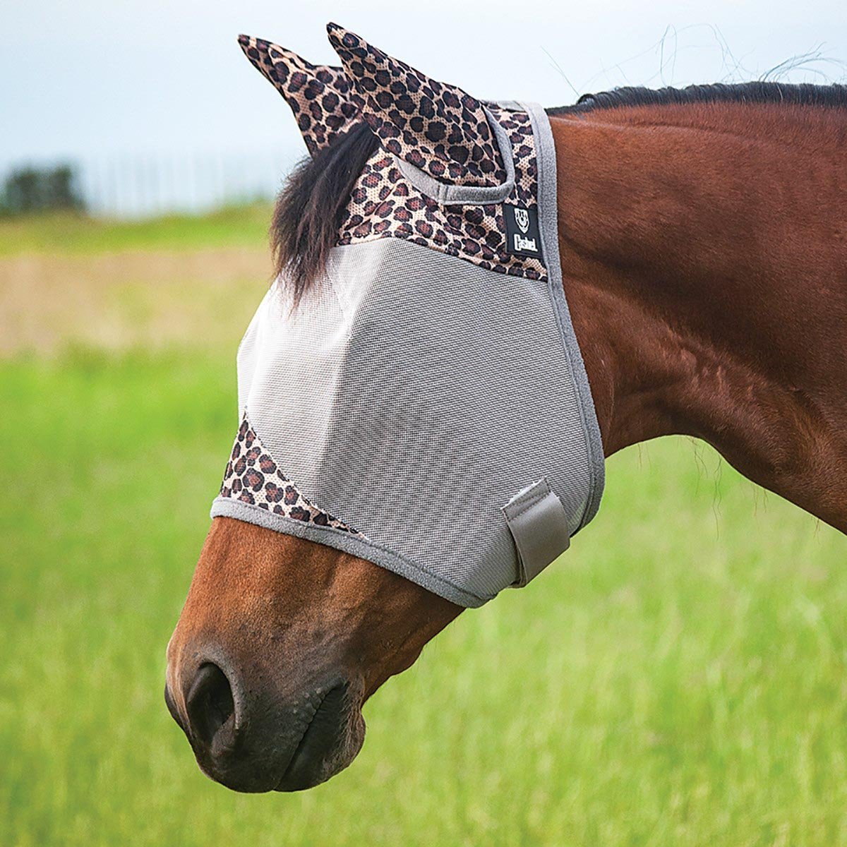 Cashel – Crusader Fly Mask with Ears for Horses, Durable Micromesh UV Protection