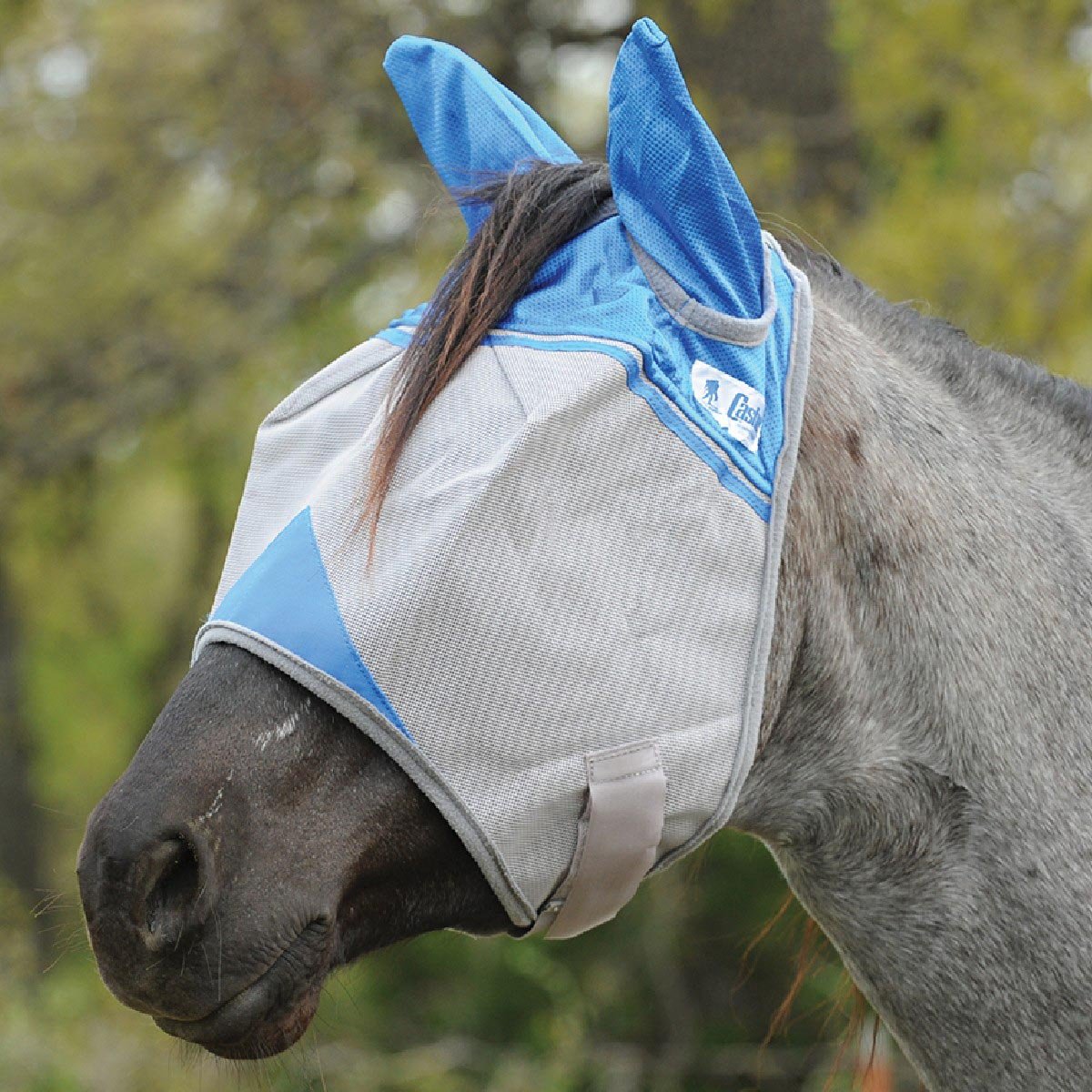 Cashel – Crusader Fly Mask with Ears for Horses, Durable Micromesh UV Protection