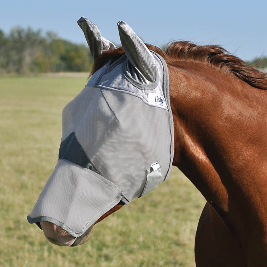 Cashel – Crusader Long Horse Fly Mask with Ears